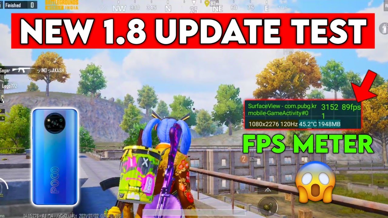POCO X3 Pro New 1.8 Update Performance | With FPS METER 😱| POCO X3 Pro PUBG Test |