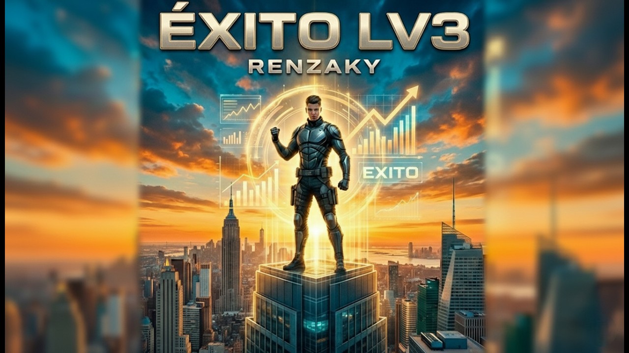 Renzaky - Éxito LV3 (Lyrics Video)