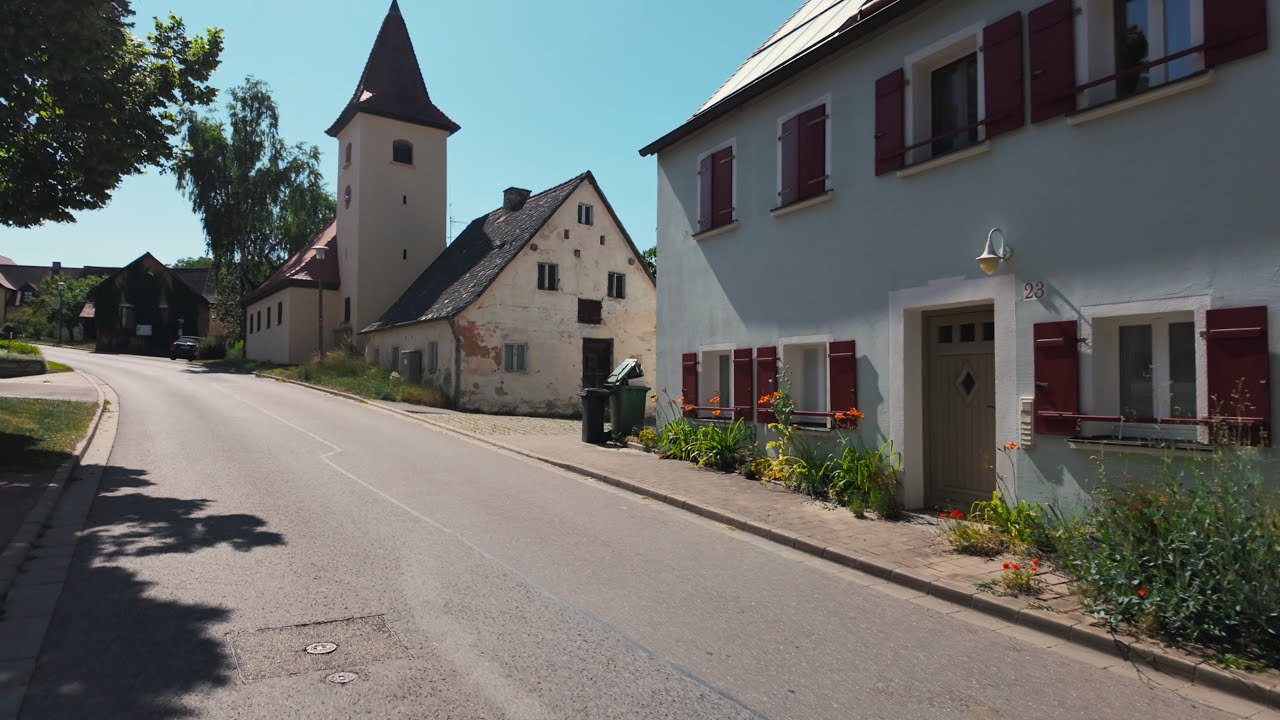 Only 100 People Live Here – Walk Through A Hidden German Farm Village | 4K🇩🇪