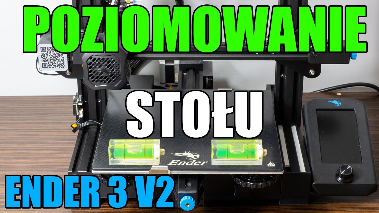 Poziomowanie stołu Ender 3 V2