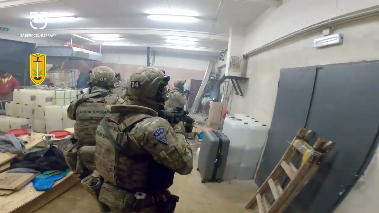 ODHALENÍ LABORATOŘE NA VÝROBU KLEFEDRINU - SKUPINA OPERATIVNÍHO NASAZENÍ