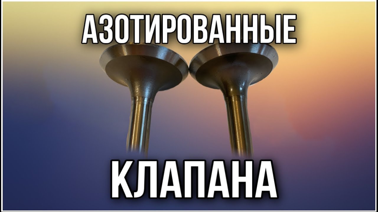 Азотированные клапана для ВАЗ и ГАЗ