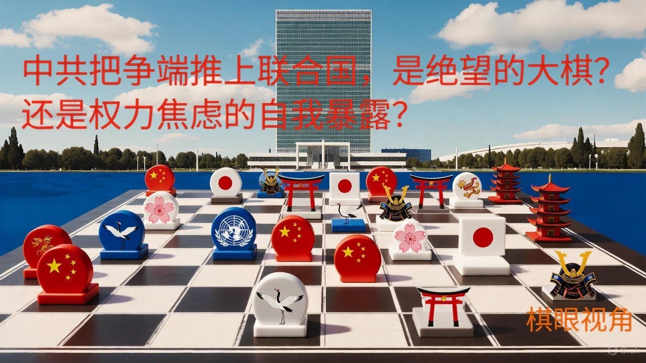 中共把中日争端推上联合国：这是一步绝望大棋，还是权力焦虑的自我暴露？