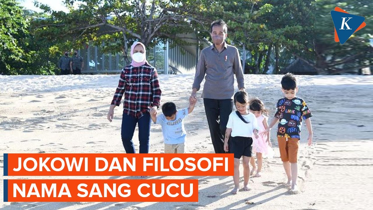 Mengulik Dalamnya Filosofi Nama Lima Cucu Jokowi