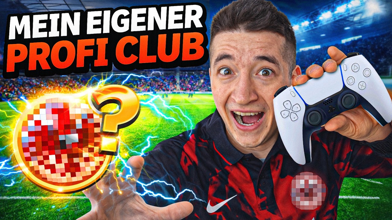 🔥MEIN EIGENER PROFI CLUB⚽🔥| eafc26 Pro Clubs Bewerbungen