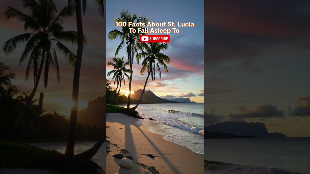 Fall Asleep FAST 100 Facts About St. Lucia Bedtime Story 