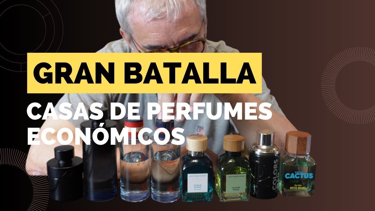 💴LA GRAN BATALLA DE CASAS DE PERFUMES ECONÓMICOS🥉🥈🥇👍 #perfumes