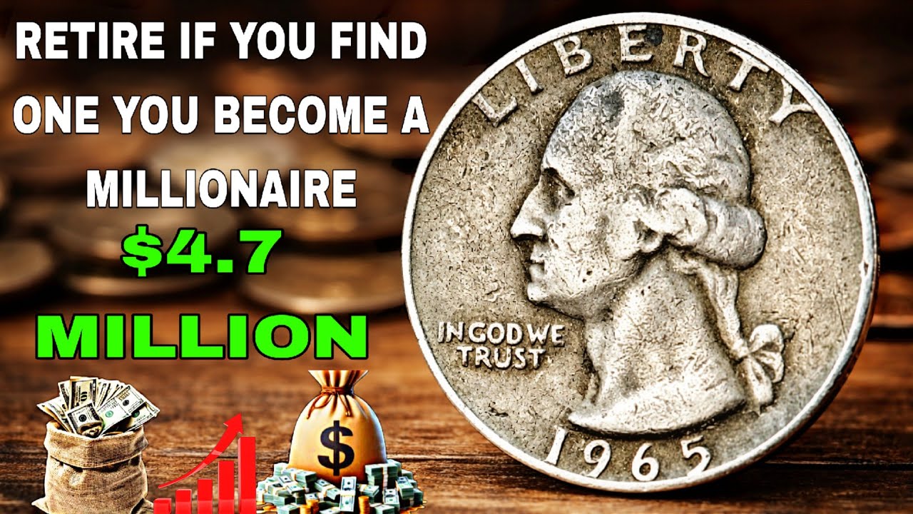Massive Market Value: Silver Washington Quarter  dollar Coins Worth a Fortune!