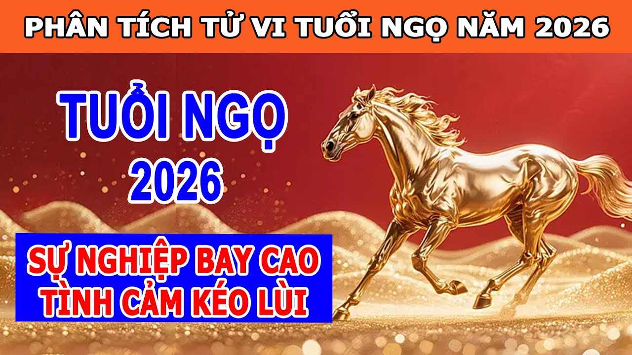 Phân Tích Tử Vi Tuổi Ngọ Năm 2026 - Mã Đầu Đới Kiếm Đi Xa Lập Nghiệp Nỗ Lực Mở Ra Vận Mệnh Mới
