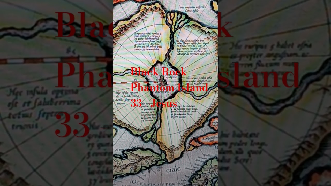 Black Rock Phantom Island 33 - Jesus #blackrock #phantom #jesus #007 #northpole #history #god #iam