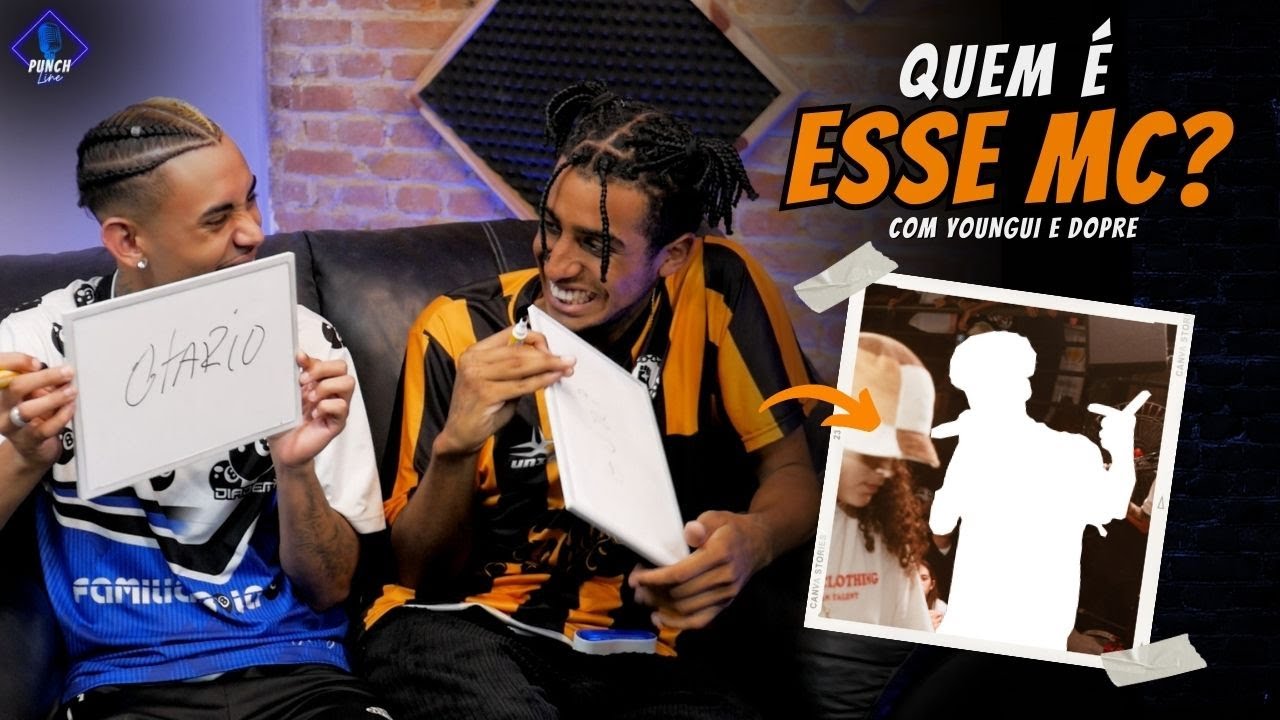 (😂😂😂) "QUEM É ESSE MC?" com Youngui e Dopre - Canal Punchline ⚡