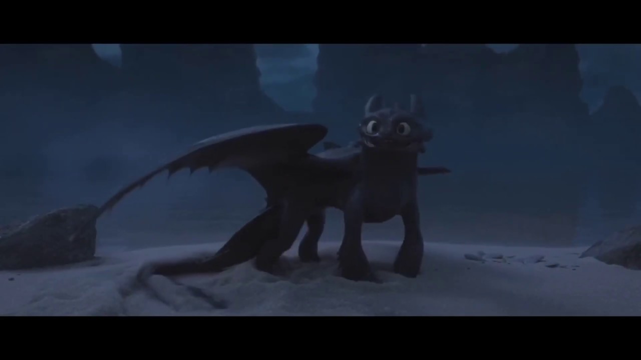 Toothless x light fury - Shower
