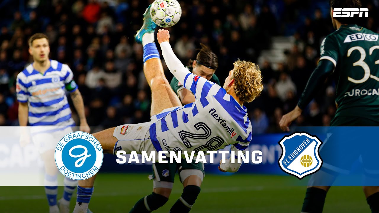 BOUKE BOERSMA met een OMHAAL 😮&zwj;💨⚽️ | Samenvatting De Graafschap - FC Eindhoven