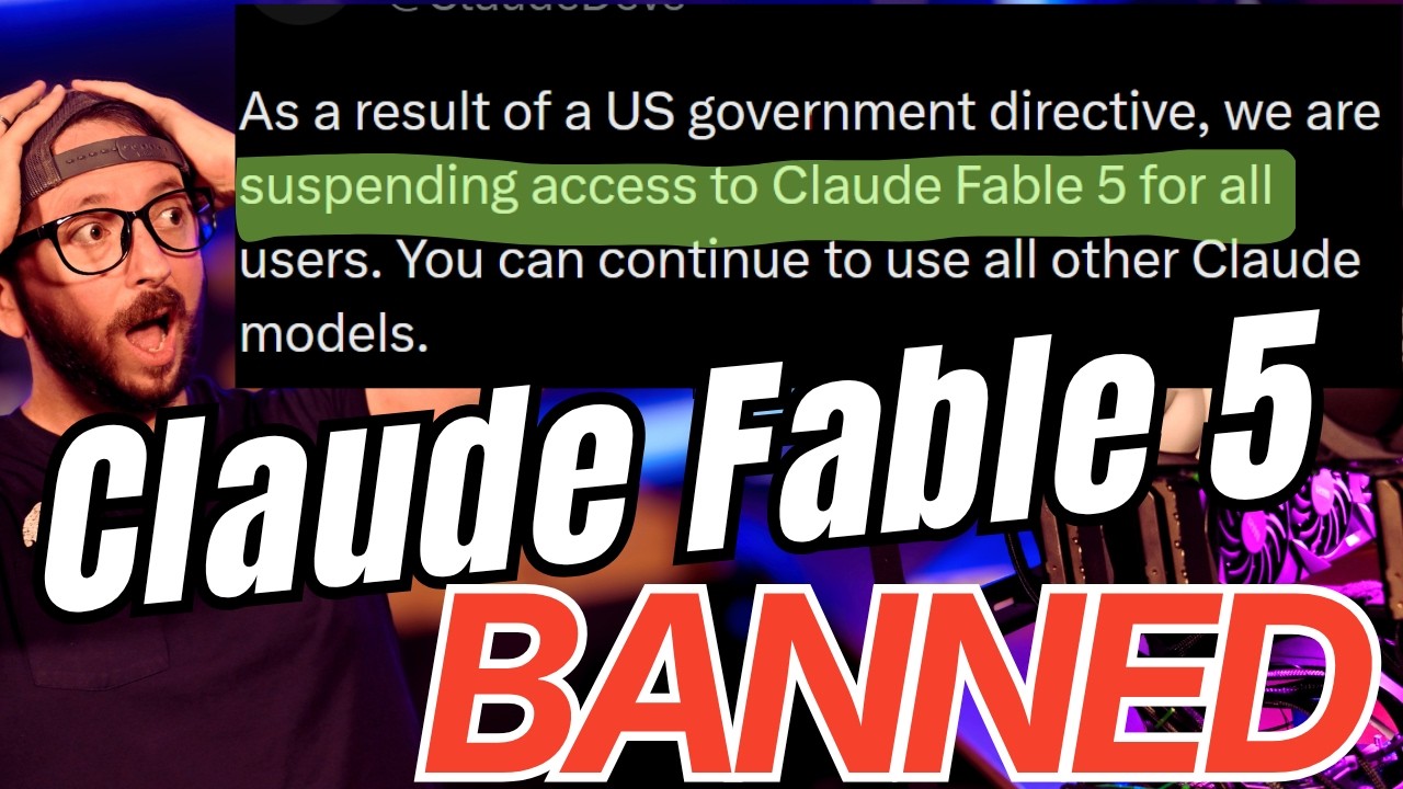 Claude Fable 5 BANNED - WHAT NOW?