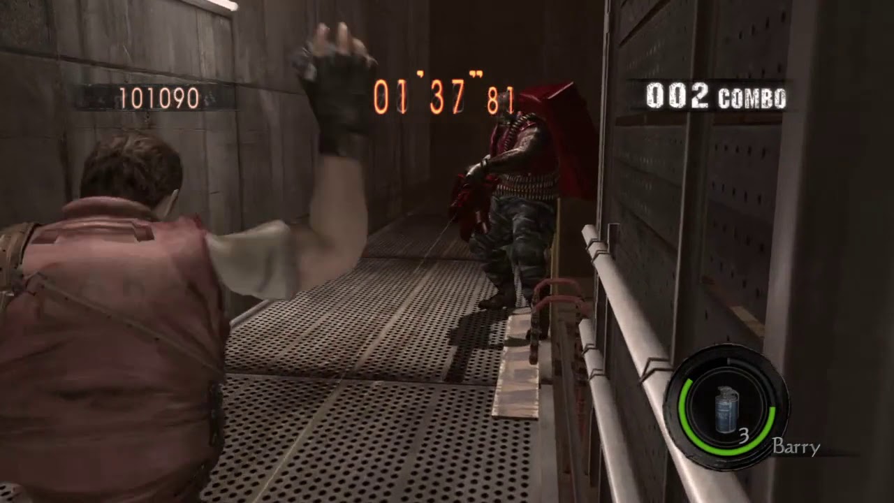 The Mercenaries  vs Red Majini Gatling