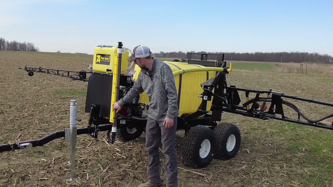 Top Air 200 Gallon 60’ Sprayer