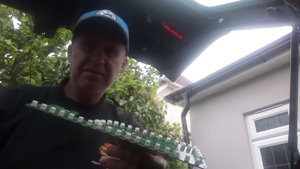 BMW i3 strip down ep 10_ rear light bulb pcb removal