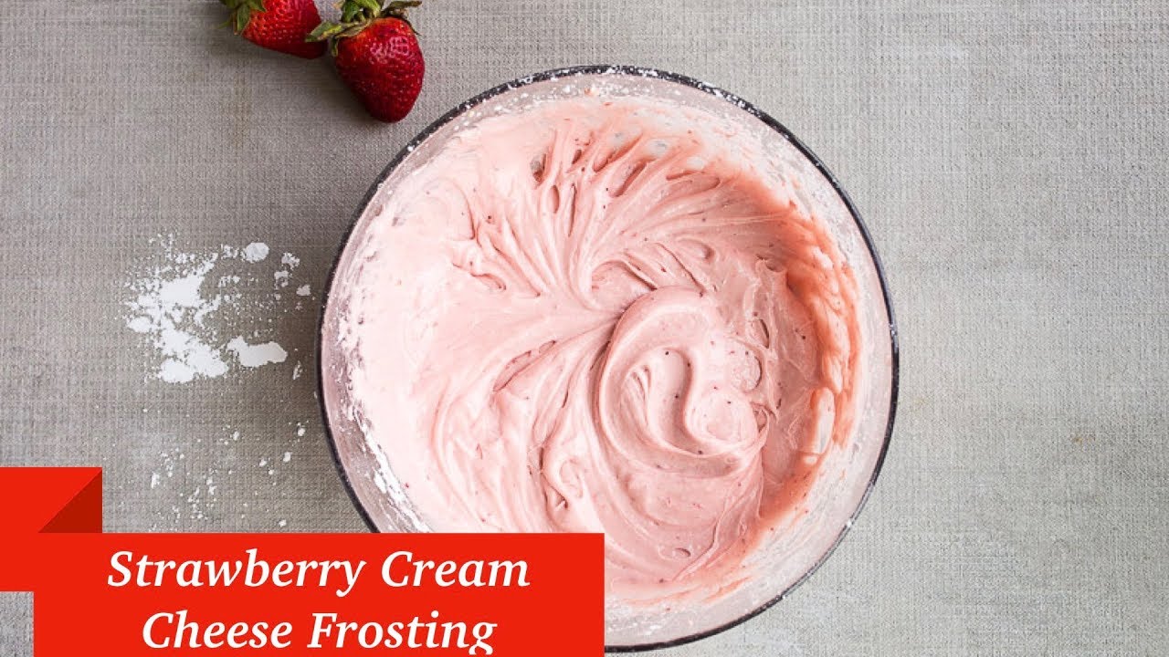Strawberry Cream Cheese Frosting_Dessert For Two