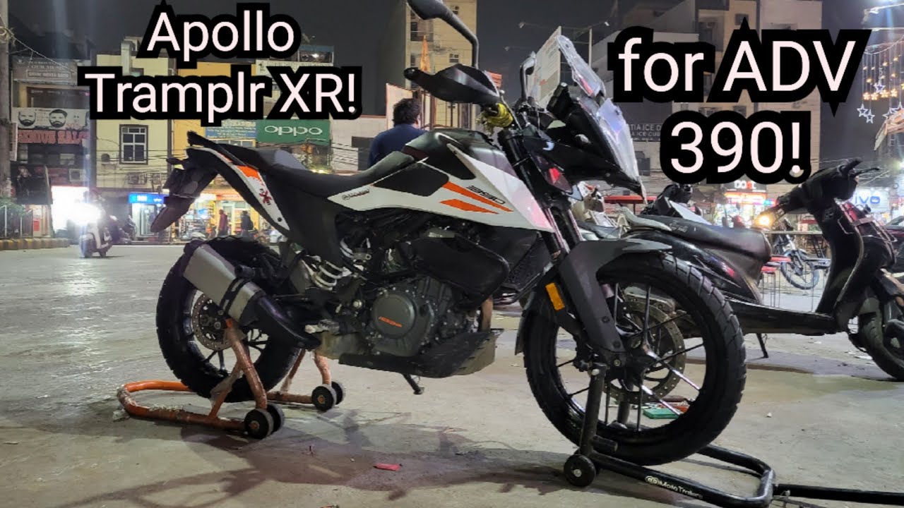 Новые шины для моего KTM Adventure 390! Apollo Tramplr XR!! 