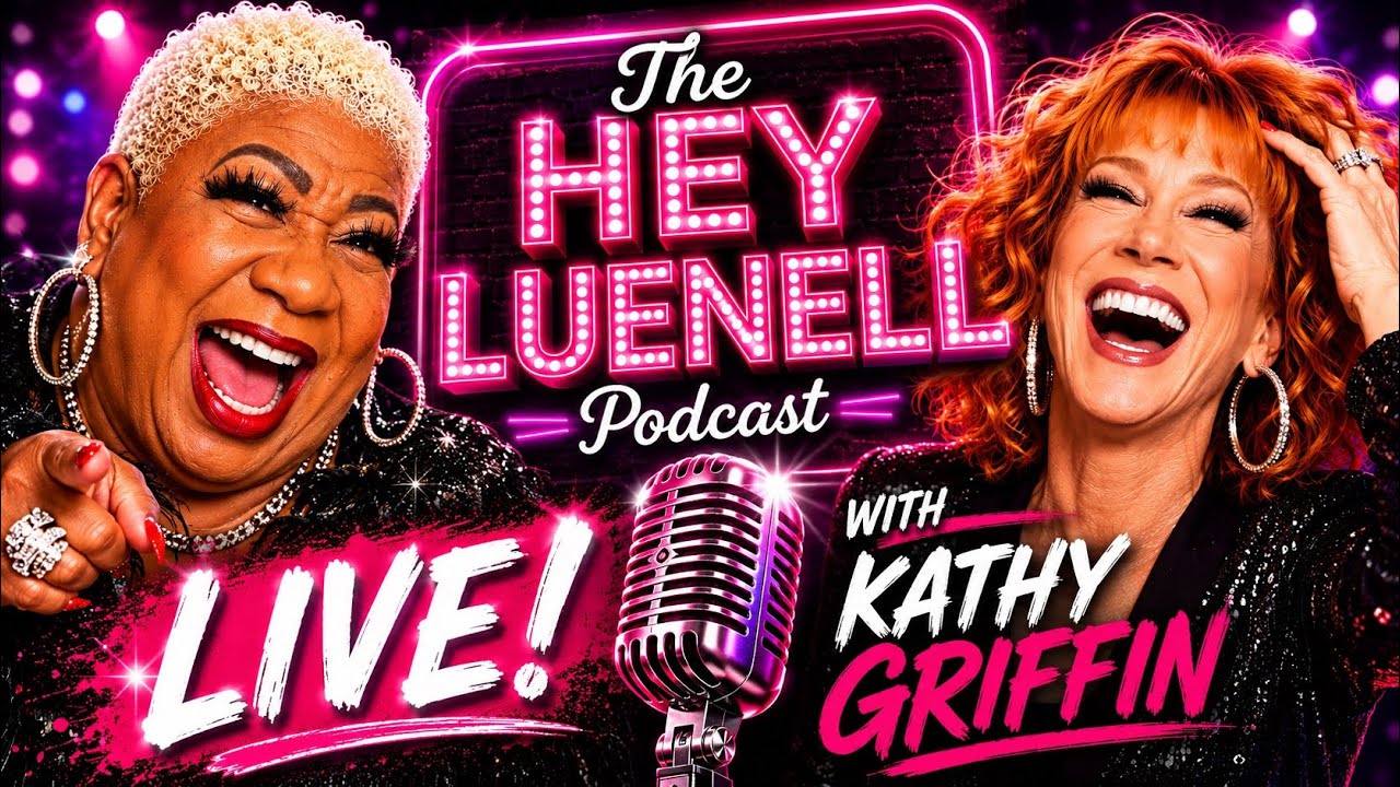 Hey Luenell: комедия/подкаст в прямом эфире! &mdash; специальный гость Кэти Гриффин. ЖЕСТОКО откровенно...