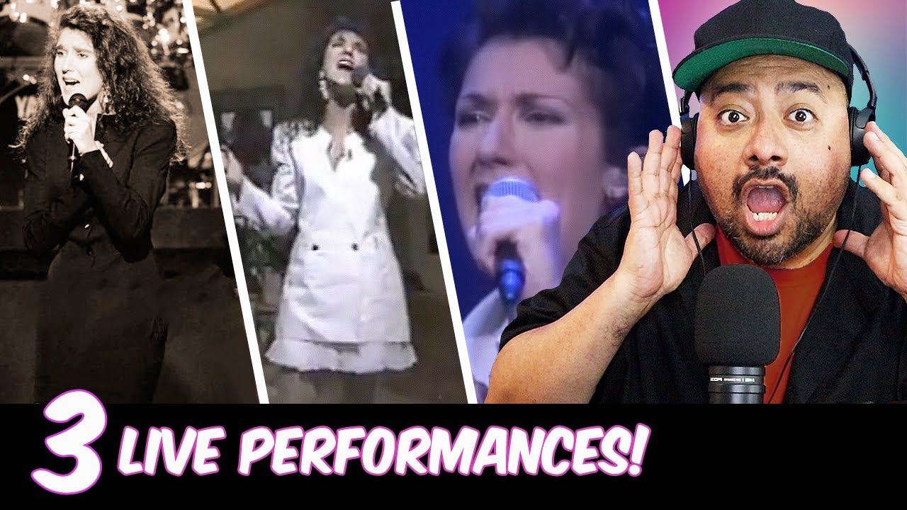 Céline Dion - Where Does My Heart Beat Now (3 Live Performances & Interviews) (REACTION)