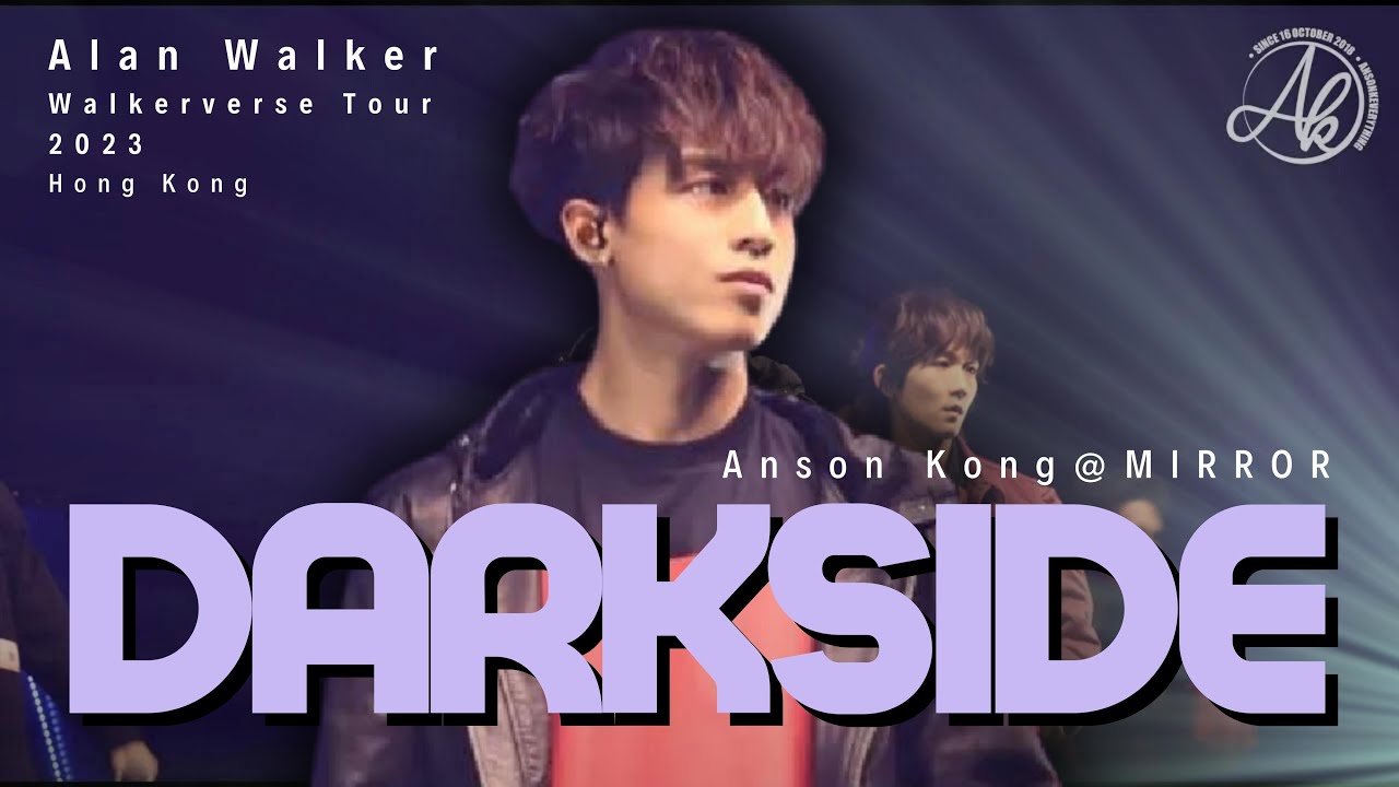 《Darkside》- Anson Kong江𤒹生 @Alan Walker Walkerverse Tour Hong Kong [4K Fan Cam]