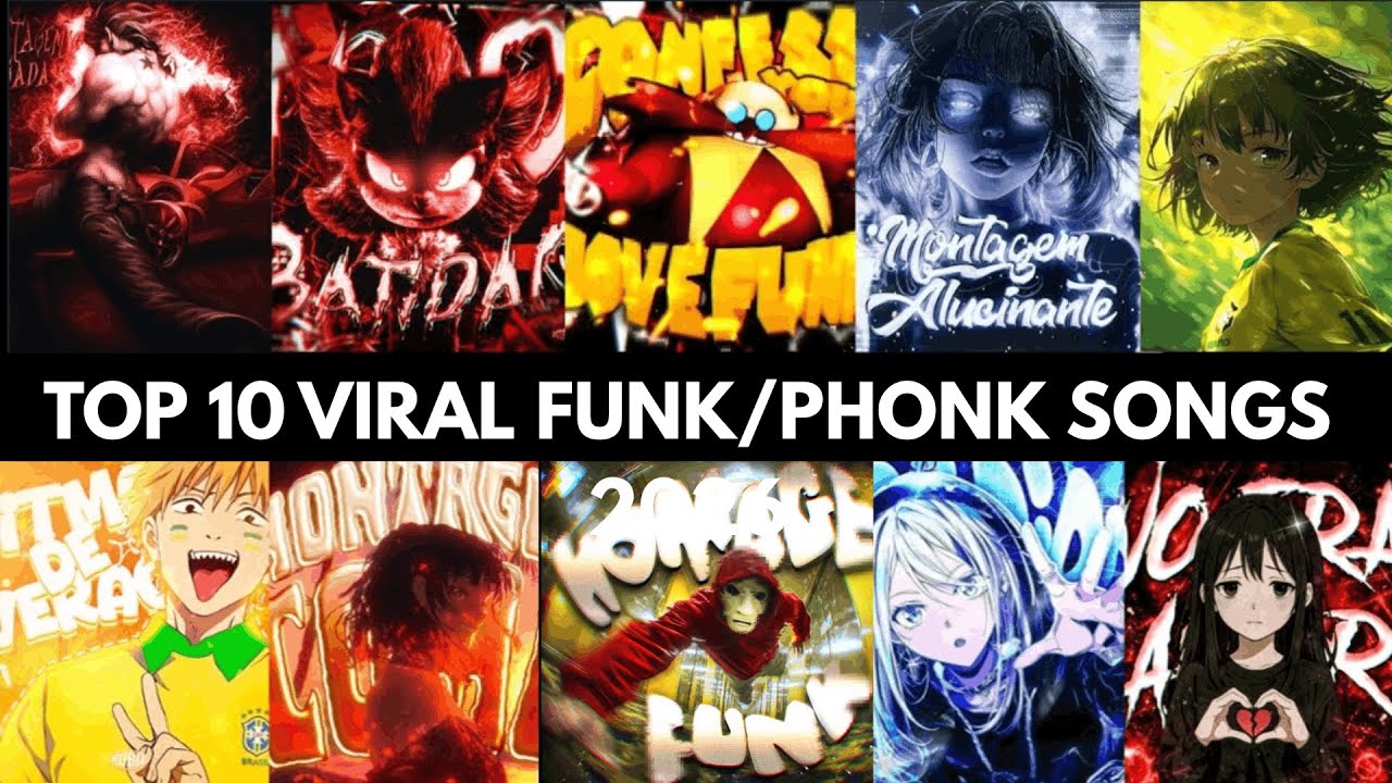 TOP 10 PHONKS/FUNKS 2026
