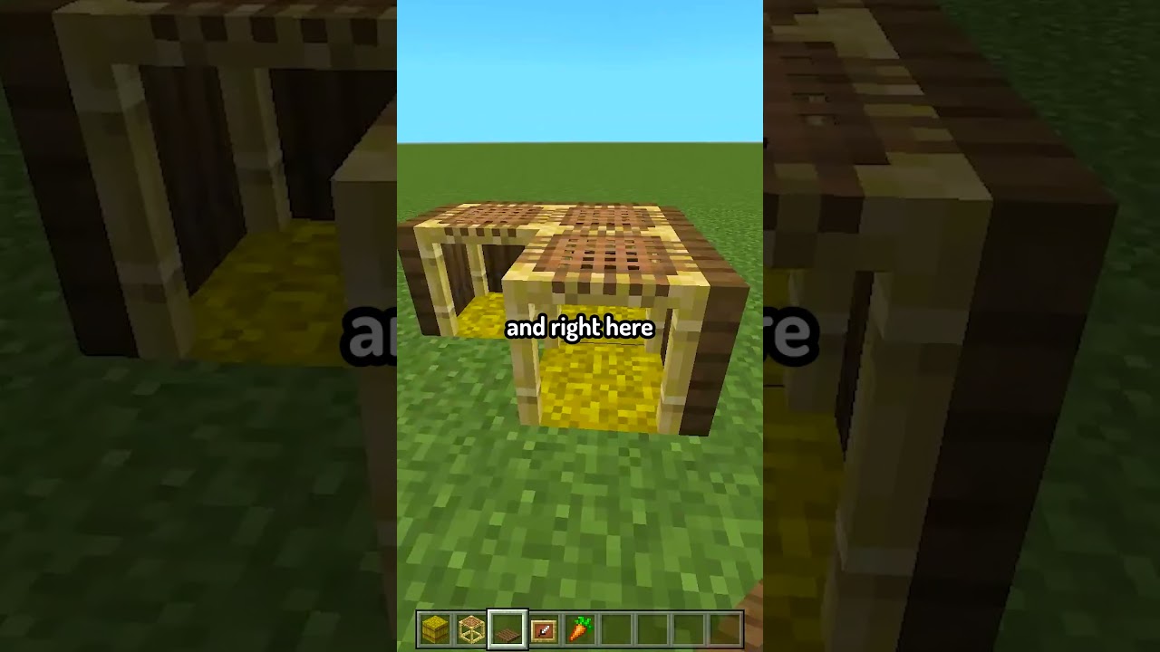 Minecraft Rabbit Hutch 🐇
