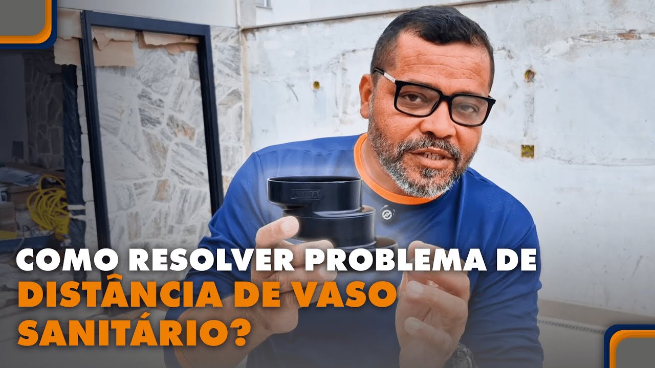 Bolsa excêntrica | Como ajustar desvio de vaso sanitário?