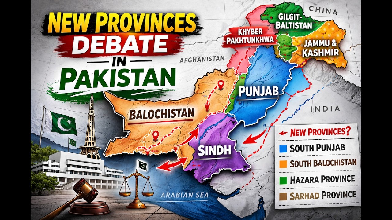 Politics of New Provinces in Pakistan: An Analysis (reposted) I Ahmed Ali Naqvi | World in Focus