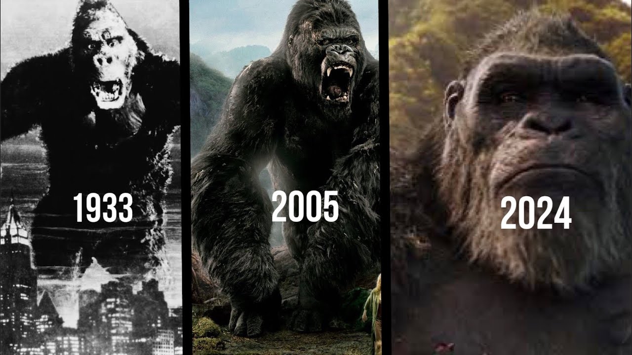 Evolution of King Kong in films