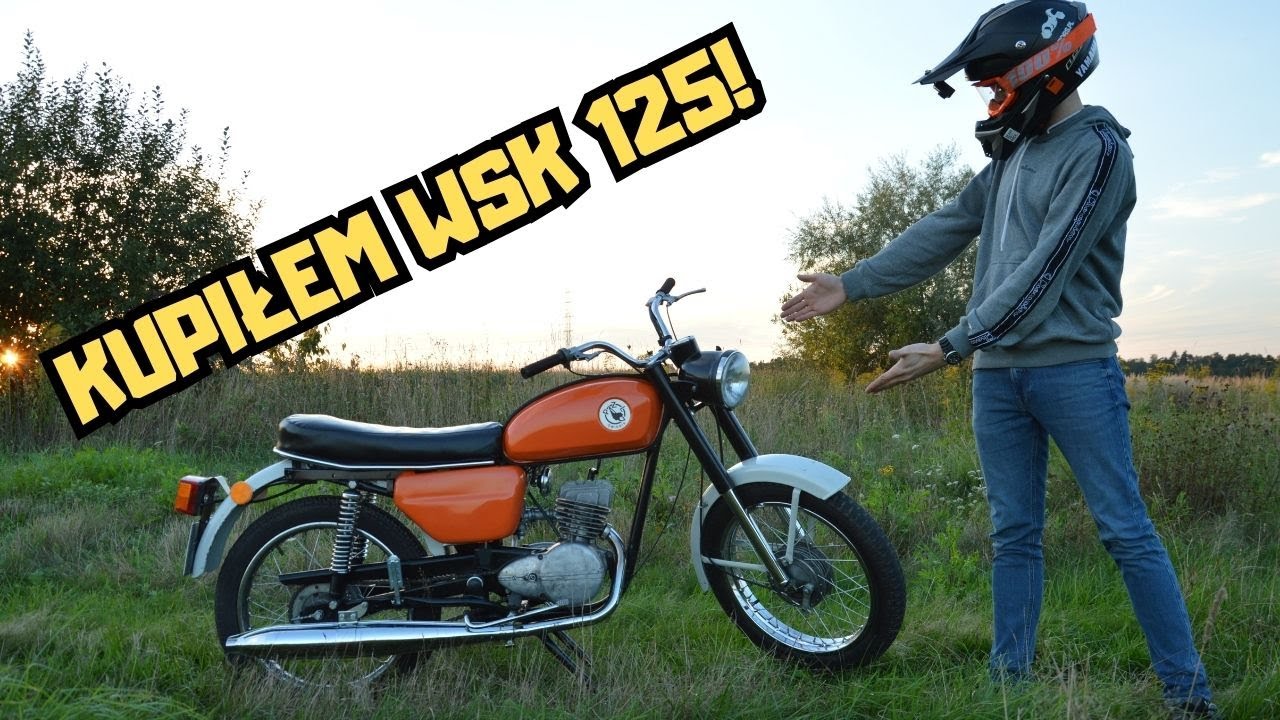NAJTAŃSZA WSK 125 PO REMONCIE JUŻ SIĘ ZEPSUŁA!