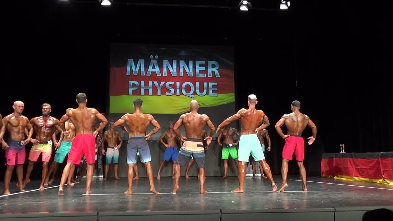Mens Physique @DBFV Int Deutsche Newcomer & Jugendmeisterschaft 2022 3