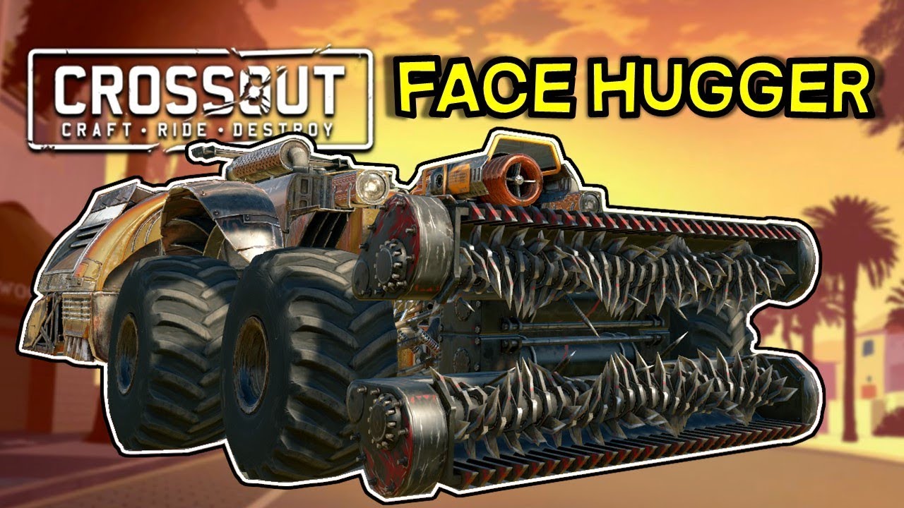 The Face Hugger -- Dual Harvester Spark Kapkan Build -- Crossout