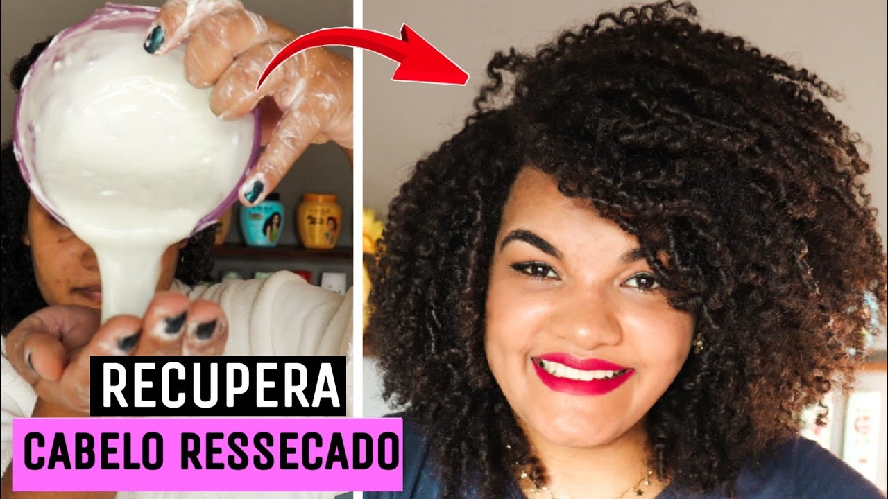 Use Essa NUTRIÇÃO CASEIRA e Salve Seu Cabelo Ressecado | Por TFMARTINS 😱