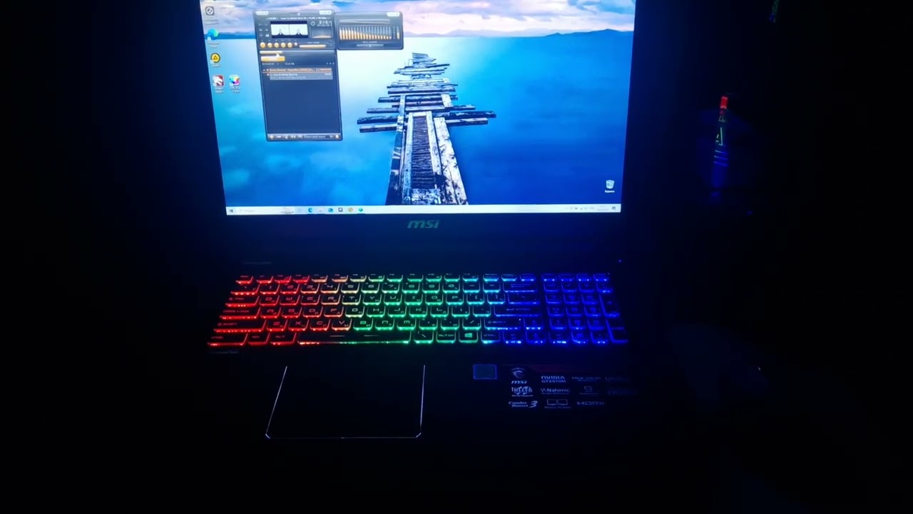MSI GE72 6QF Apache Pro с сабвуфером