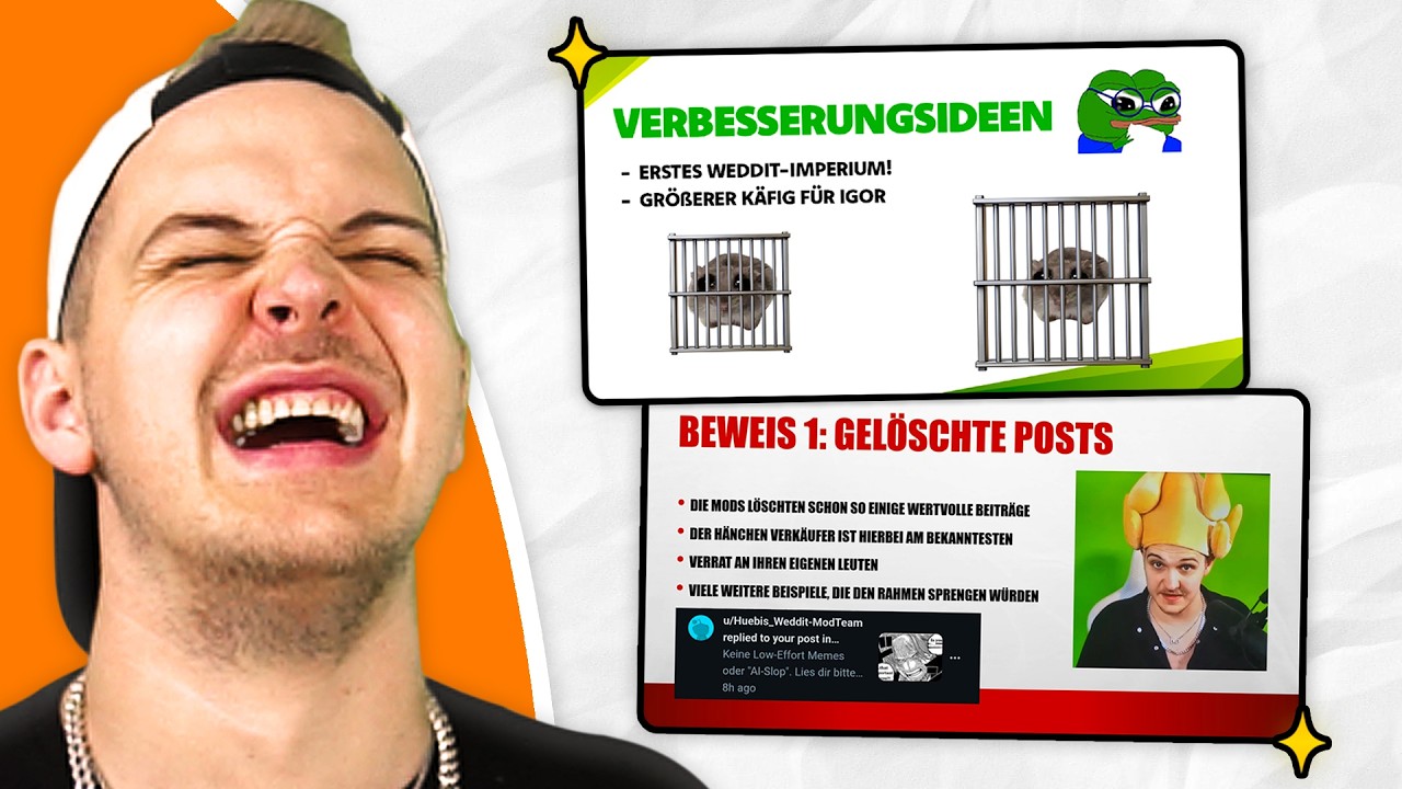 Wer erstellt die WITZIGSTE Präsentation im Weddit? 😂