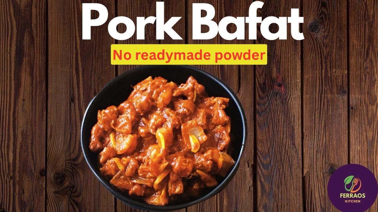 Authentic Pork Bafat  | Pork Bafat Mangalorean Style With Ground Masala |ದುಕ್ರಾಮಾಸಾಚೆಂ ಬಫಾತ್|Easter