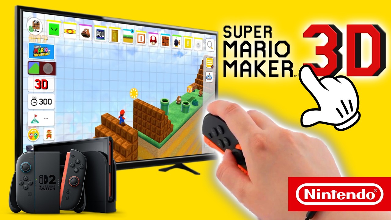 Get Ready For Mario Maker 3 on Switch 2!