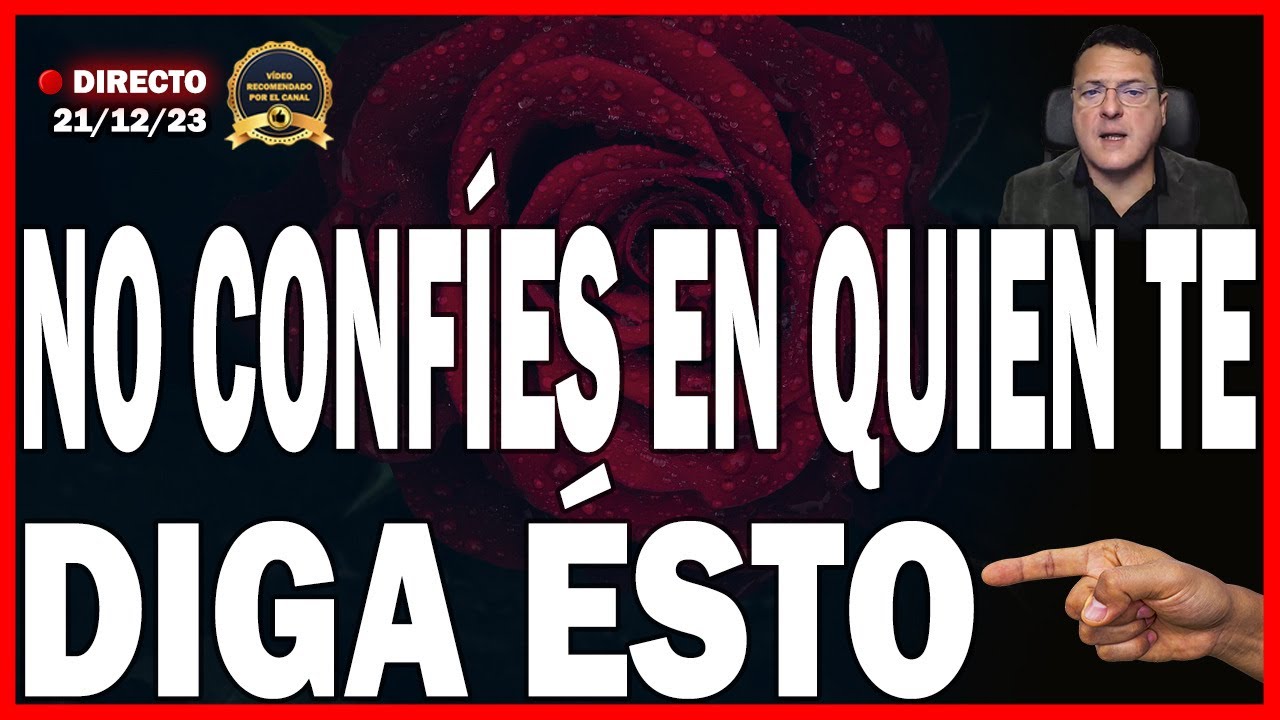 NO CONFÍES, EN QUIEN TE DIGA ÉSTO - Dr. Iñaki Piñuel