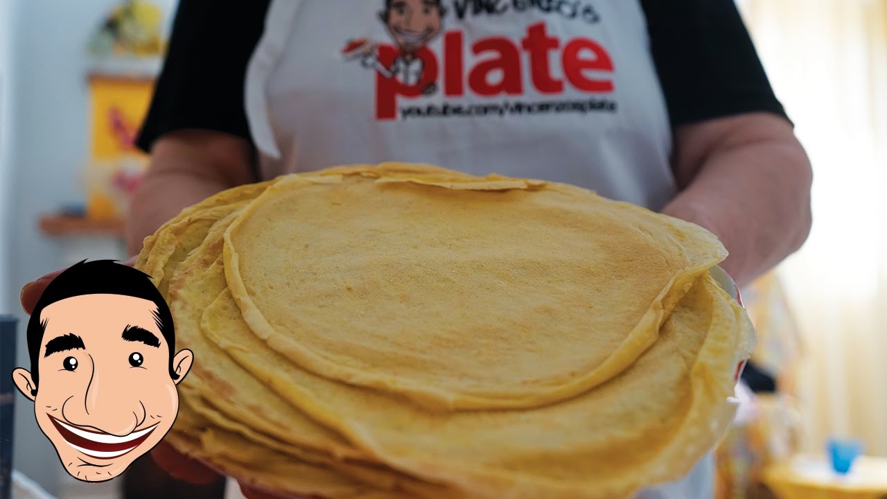 HOW TO MAKE CREPES | Italian Grandma Makes Homemade Crepes (SCRIPPELLE)