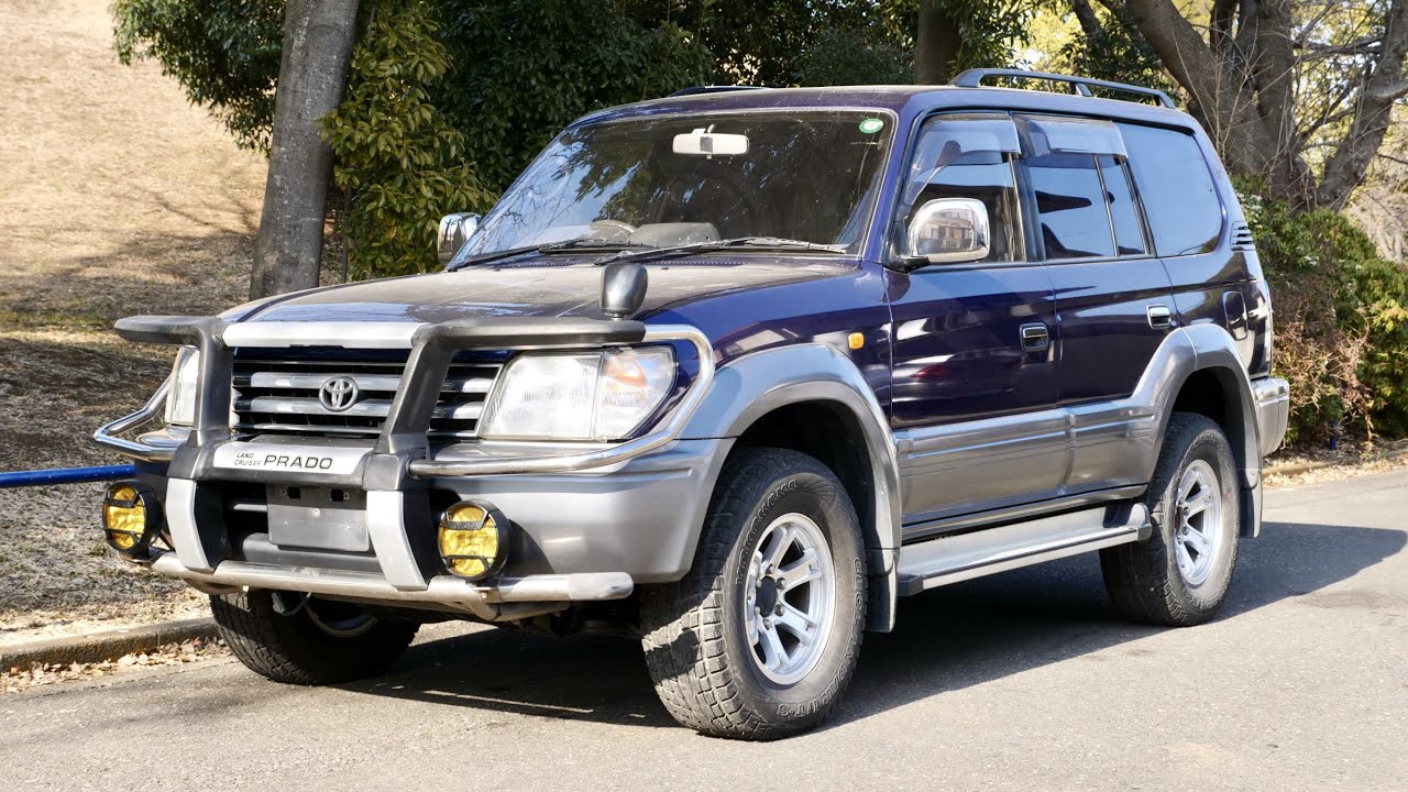 Обзор покупки на японском аукционе Toyota Land Cruiser Prado 95 серии Turbo Diesel 1997 года (имп...