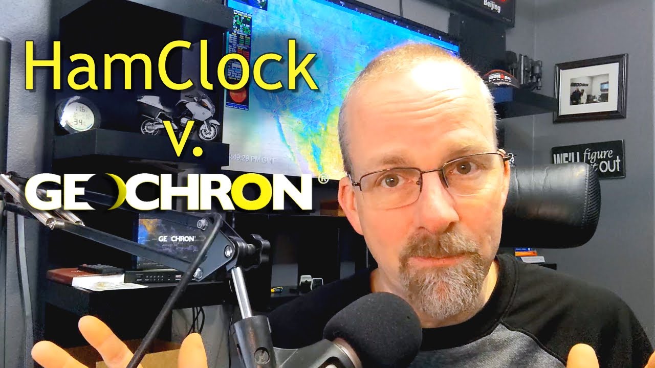 Ham Clock v. Geochron.  How do they compare?