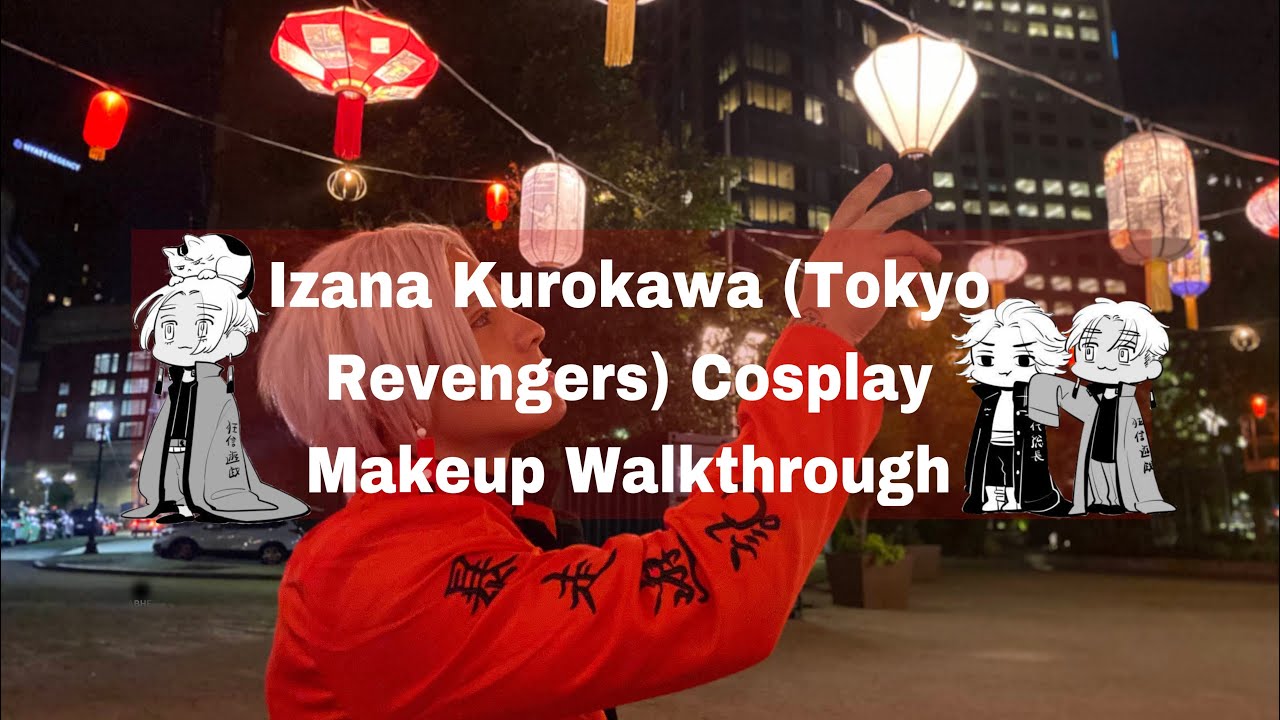 Izana Kurokawa (Tokyo Revengers) Cosplay Makeup Walkthrough