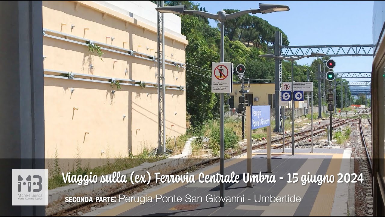Viaggio a bordo delle Aln 776.012 e 021 (Seconda Parte) da Perugia Ponte S.Giovanni a Umbertide
