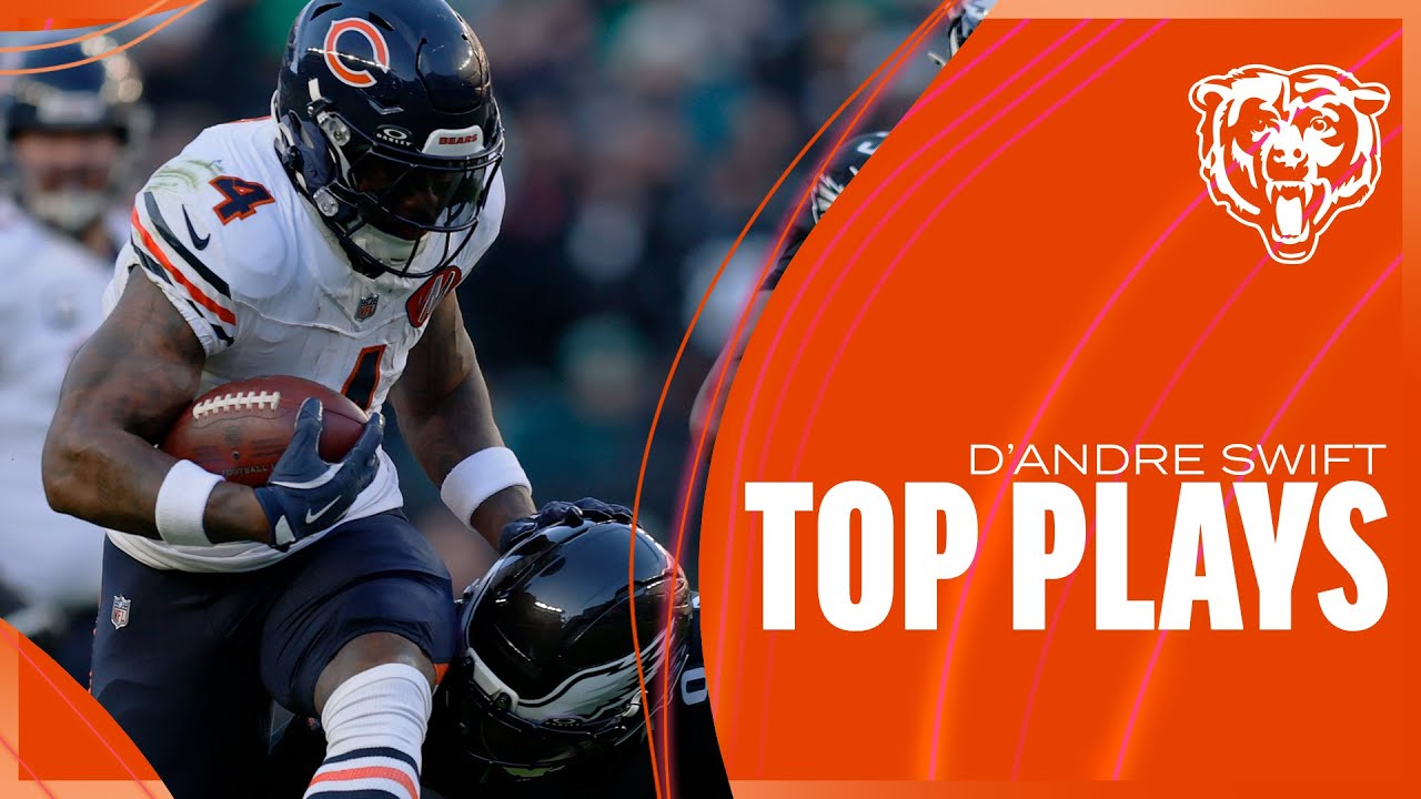 D'Andre Swift's best plays from 138-yard game vs. Eagles | Week 13 | HIGHLIGHTS