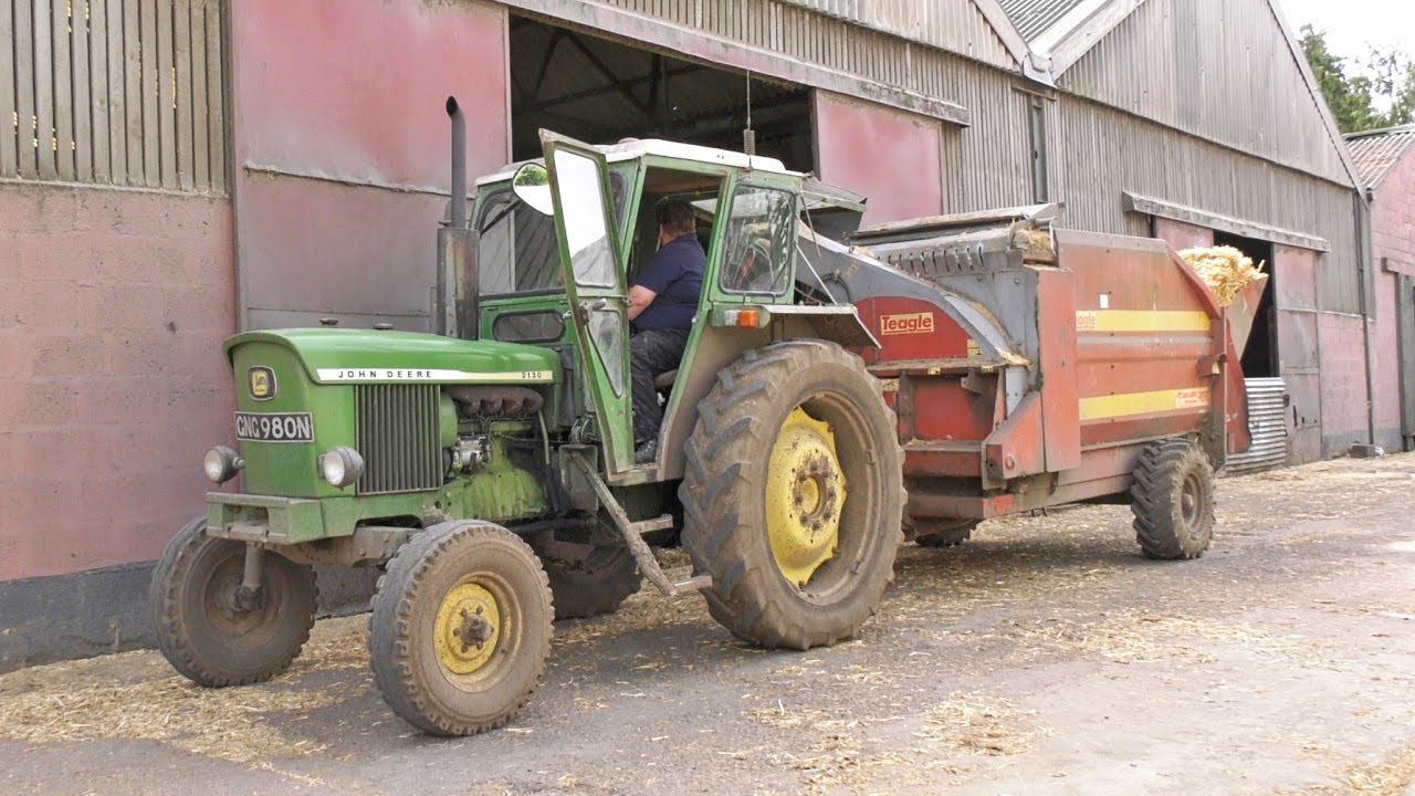 John Deere 2130 | Teagle Tomahawk | Raw Sound | Обновление DVD «Классическое фермерство с классич...