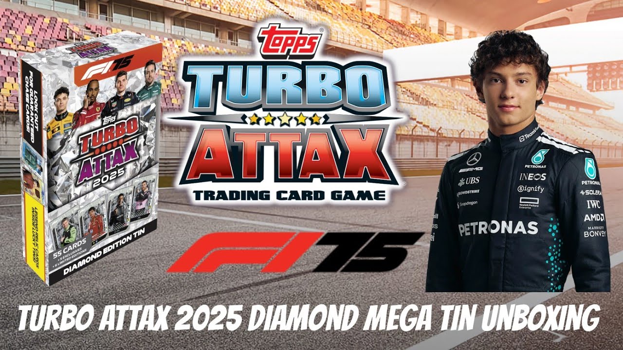 Chance auf Relickarten😱 |Topps Turbo Attax 2025 Diamond Edition Mega Tin Unboxing!🔥
