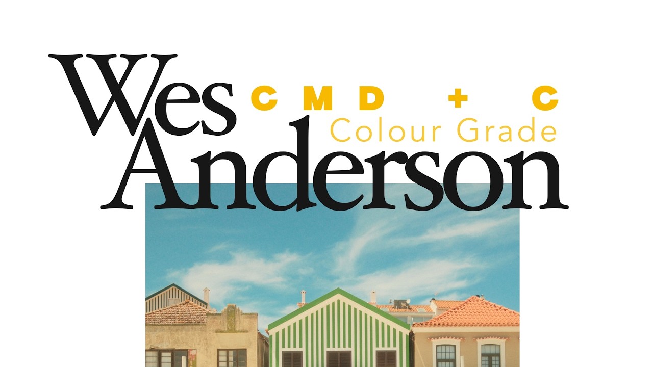 Wes Anderson Color grade  |  Davinci Resolve tutorial
