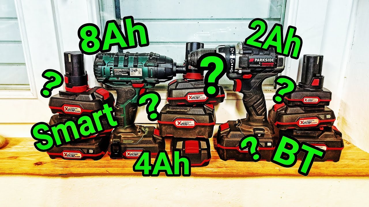 Batterie da 8Ah su caricatori da 2Ah o scambiarle tra vari attrezzi Performance e Verdi? si può?